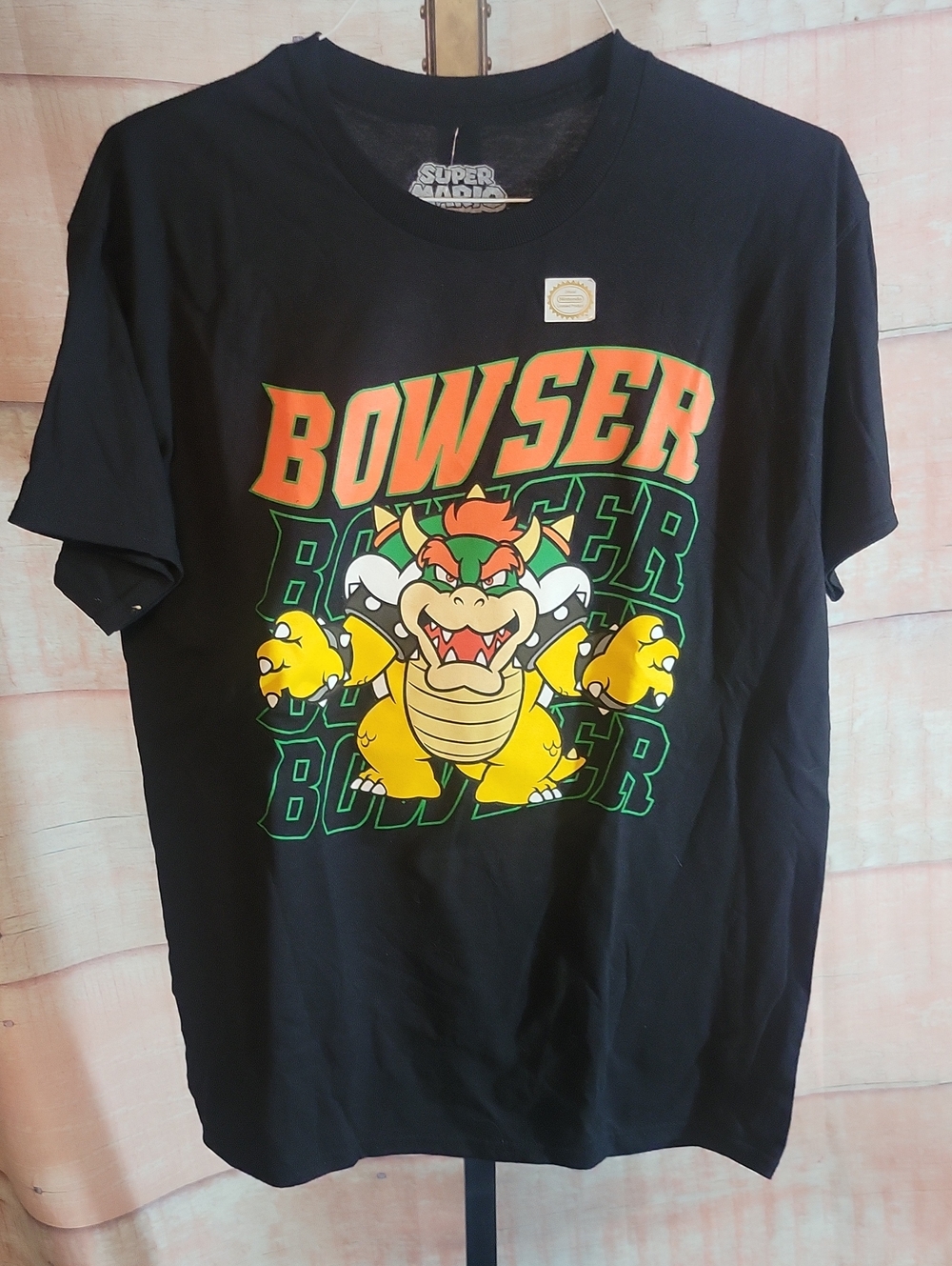 Super Mario Bowser Graphic Design Tshirt